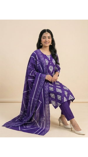 3 piece set (Vatican silk)