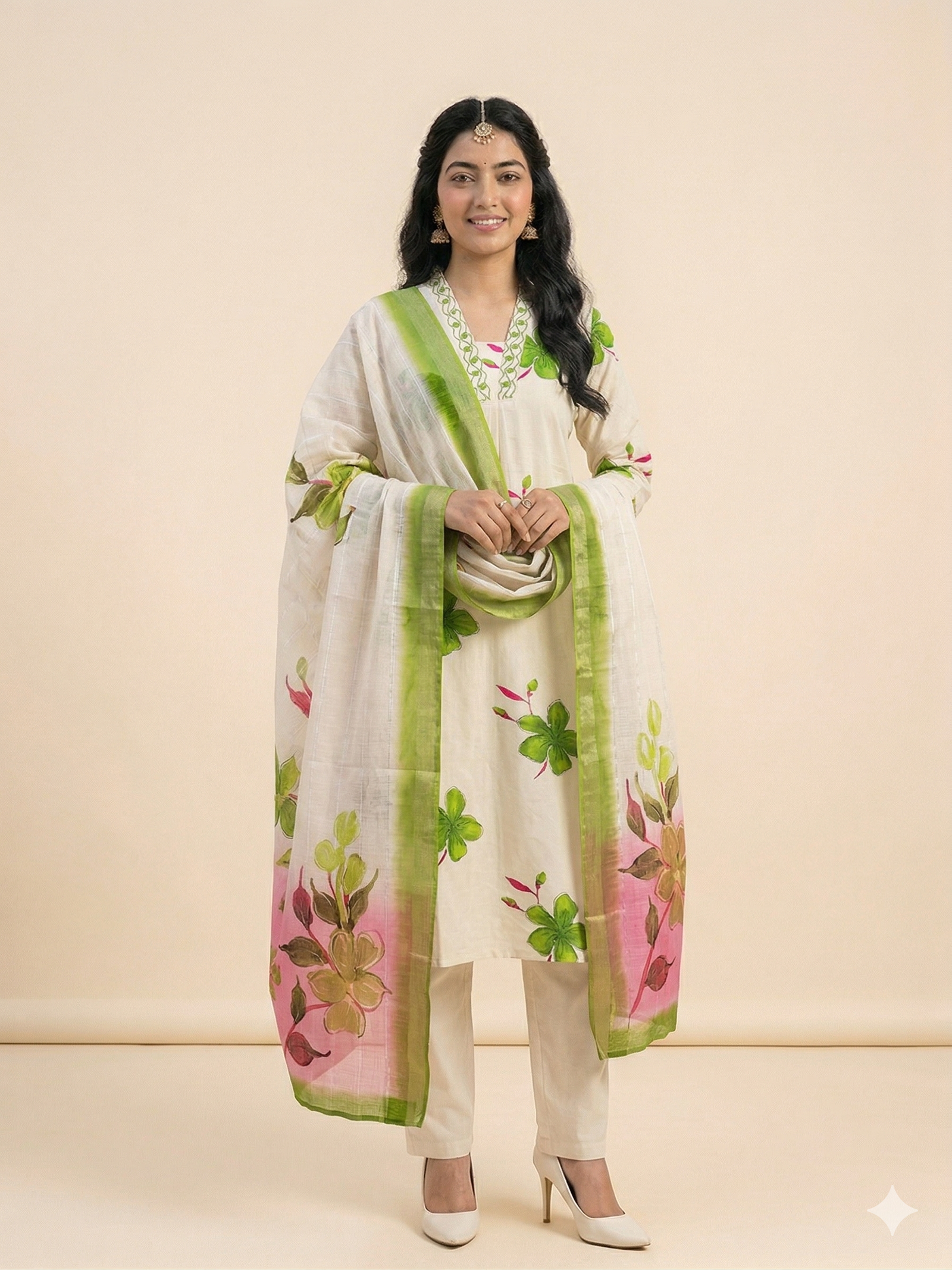 3 piece set (cotton flex cloth)