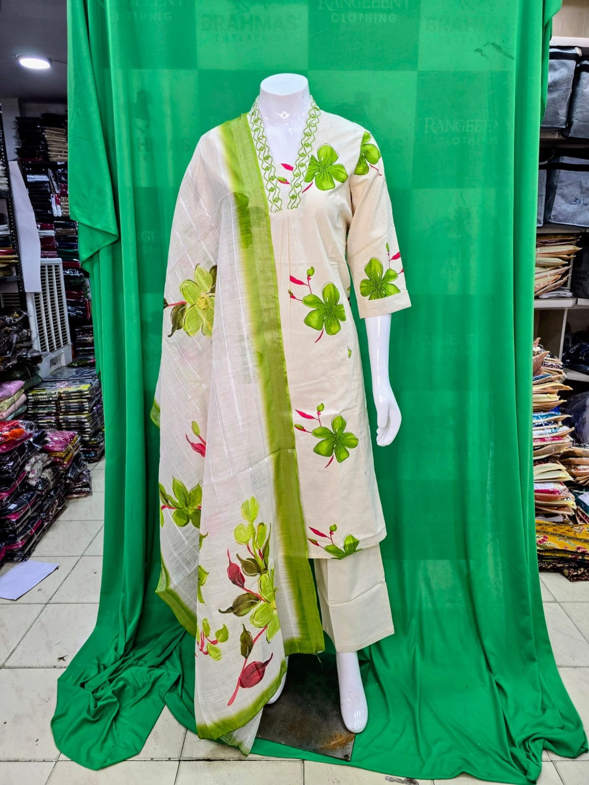 3 piece set (cotton flex cloth) - Image 2