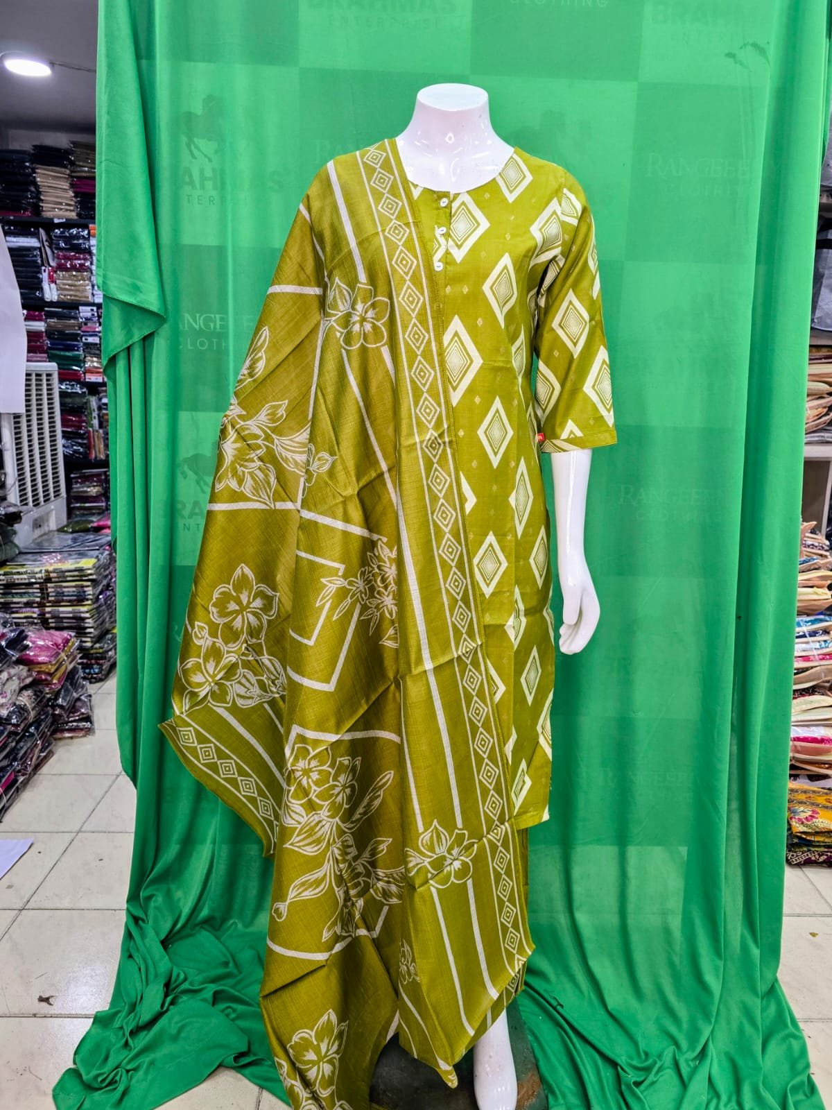 3 piece set (Vatican silk) - Image 2